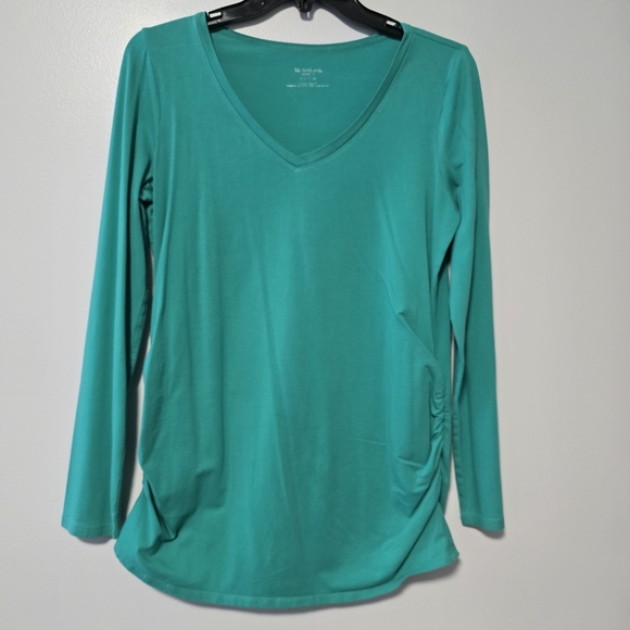 Motherhood Maternity Long Sleeve V-Neck  Sweater And T-Shirt Bundle, Size M - Picture 4 of 7